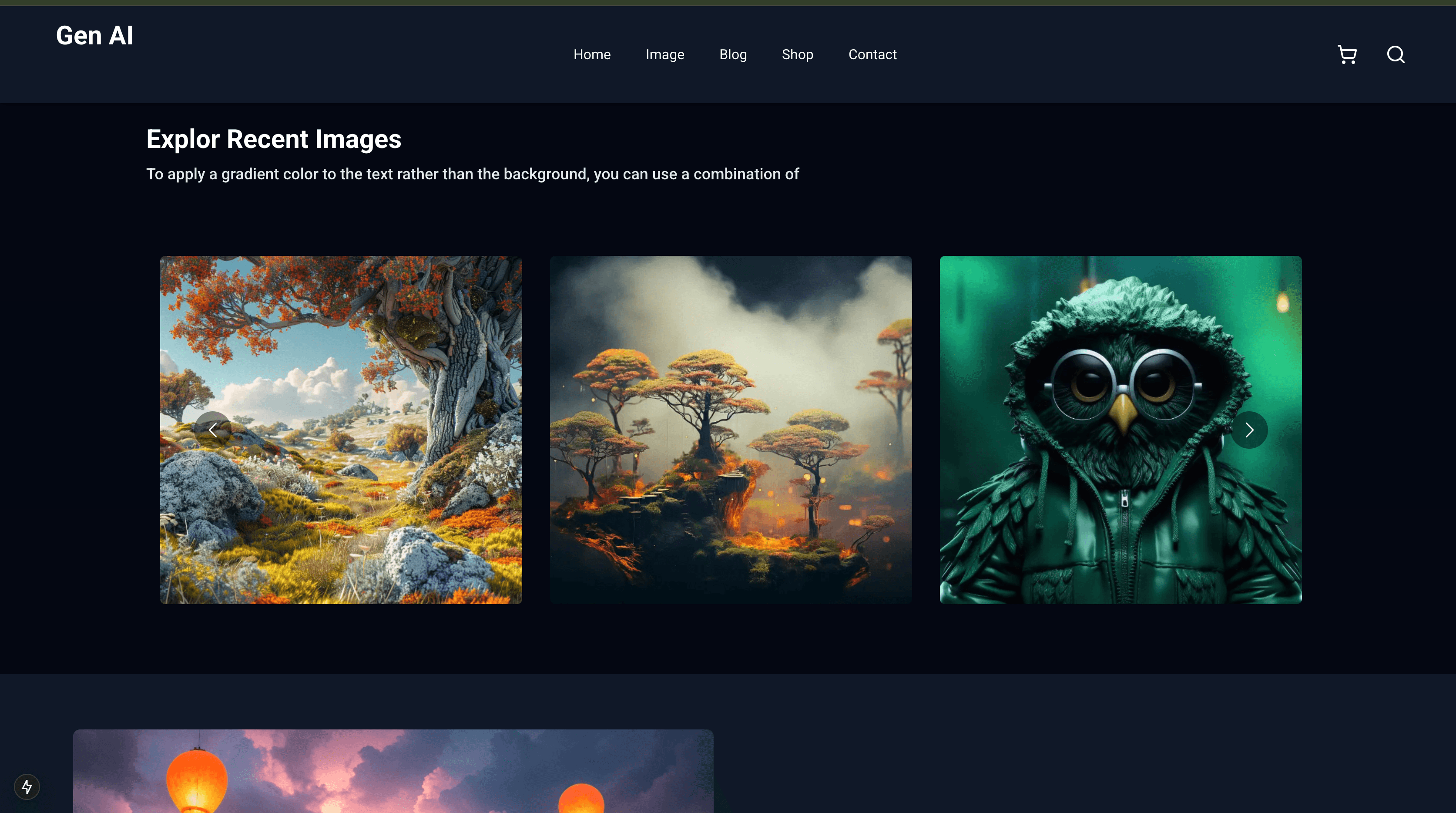 GEN AI — Image generator